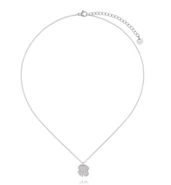 Naszyjnik z koniczynką srebrny NSA1502