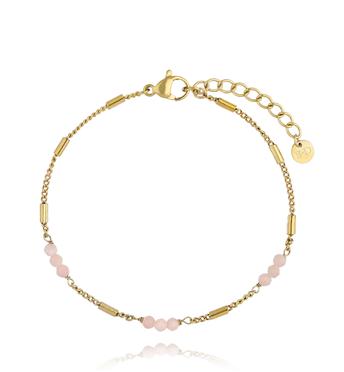 Bransoletka z kwarcami różowymi Blessing BPA0476