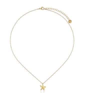 Naszyjnik z rozgwiazdą złoty NSA1499