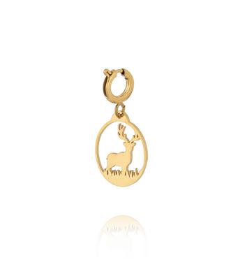 Charms z motywem jelenia CHA0096