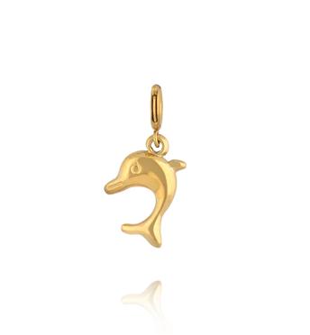 Charms pozłacany Delfinek Kai  CHA0065