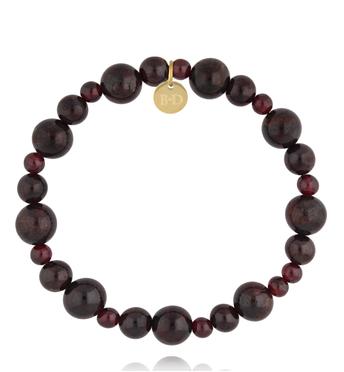 Bransoletka z granatami BPA0626