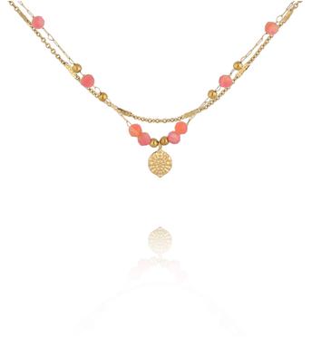 Naszyjnik z kamieniami słonecznymi NEA0023