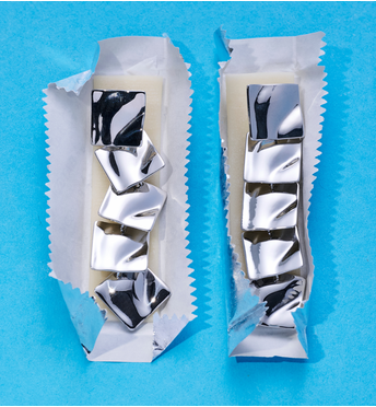 Kolczyki prostokątne srebrne KRG1064