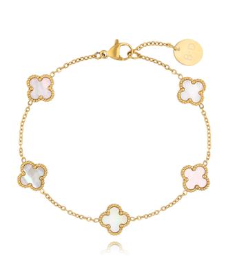 Bransoletka z koniczynkami Clovers BSY0088