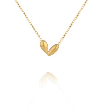 Naszyjnik z subtelnym motywem serca NSY0846
