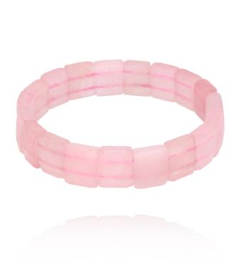 Bransoletka z kwarcami różowymi BPA0550