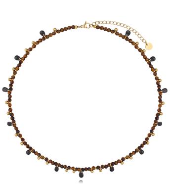 Naszyjnik z tygrysim okiem NSC0590