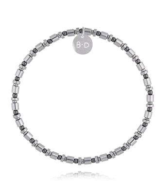 Bransoletka z hematytami BTW3643