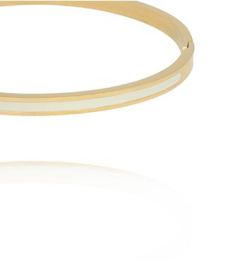 Bransoletka obręcz emaliowana pastelowa BSA0992