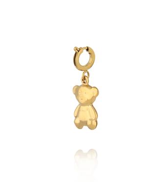 Charms złoty Miś CHA0010