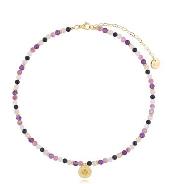 Naszyjnik z kamieniami naturalnymi Amayas NTW1070