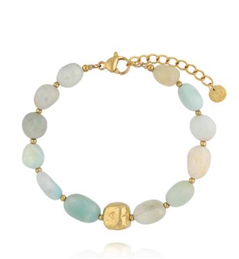 Bransoletka z amazonitu BPA0581