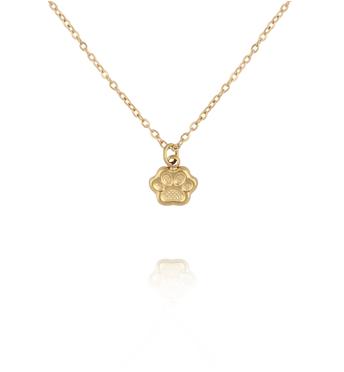 Naszyjnik z łapką – złoty symbol miłości do zwierząt NSY0792