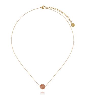 Naszyjnik z kamieniem słonecznym NLB0392