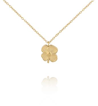 Naszyjnik z koniczynką złoty NSA1503