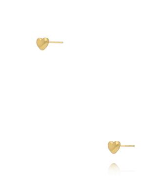Kolczyki w kształcie serca KSY0555