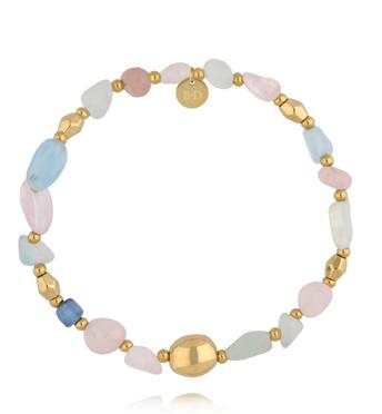 Bransoletka z morganitami BSC2366