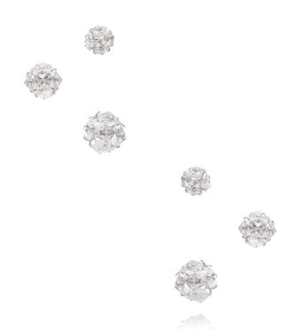 Zestaw kolczyków z kryształowymi kulkami KMB0018