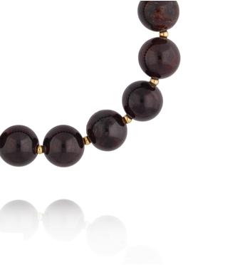 Bransoletka z granatami BPA0624