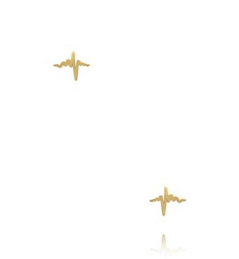 Kolczyki z motywem linii życia KSY0571