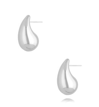 Kolczyki srebrne łezki średnie Kyile KSA1435
