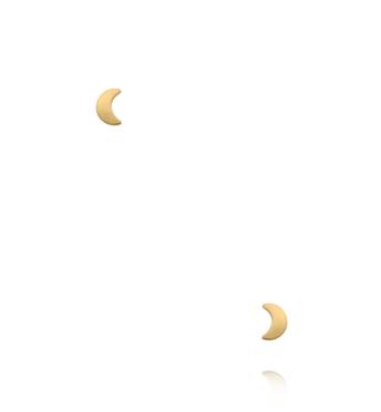 Kolczyki sztyfty – złote księżyce KSY0539