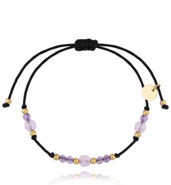 Bransoletka z ametystami Universe Stones BSC1406