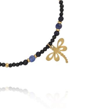 Bransoletka z sodalitami i ważką BTW3667