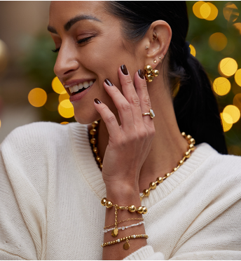 Kolczyki kulki złote KSA2199