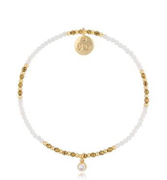 Bransoletka biała Clodovea BTW2239