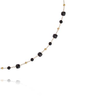 Naszyjnik delikatny z turmalinami NPA1397