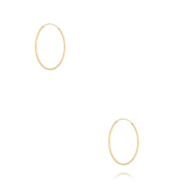 Kolczyki koła złote KCA0182