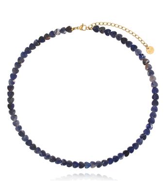 Naszyjnik z sodalitu – serca NTW1656