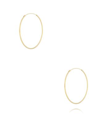 Kolczyki koła złote KCA0184