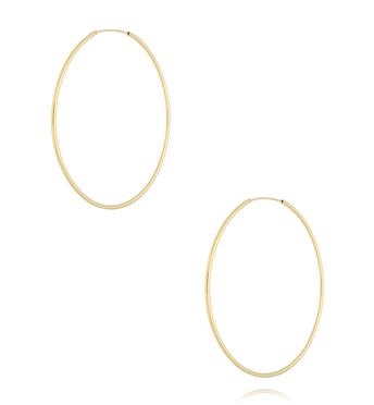 Kolczyki koła złote KCA0188