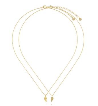 Zestaw dwóch naszyjników „Best Friends” NCA0083