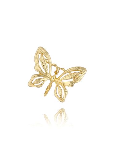 Broszka ze złotym motylem Seila BRMI0177