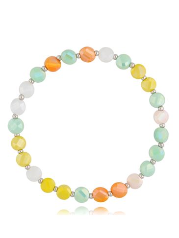Bransoletka z kolorowymi kryształkami Colorful BCY0230
