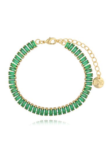 Bransoletka z zielonymi kryształkami Mariah BSS0185