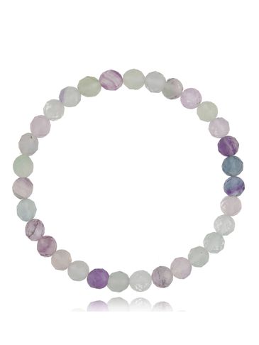 Bransoletka z fluorytami Basic BPA0194