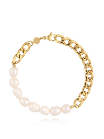 Bransoletka złota z perłami Canada BSA0435