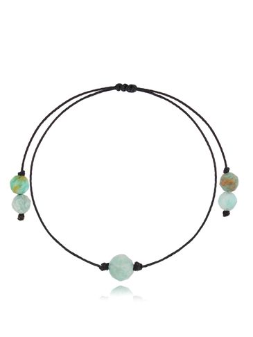 Bransoletka z amazonitami Birthstones BGL0731