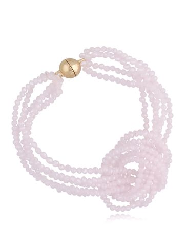 Bransoletka z różowymi kryształkami Cristals Set BBL0221