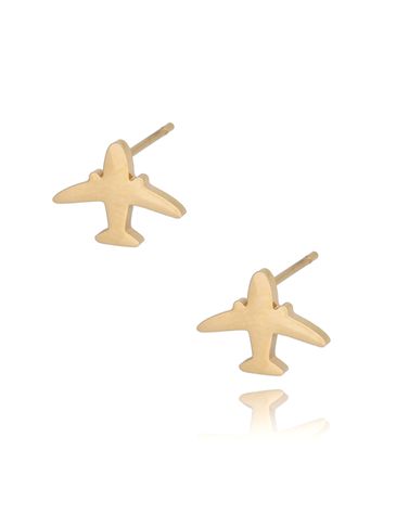 Kolczyki złote samoloty KSA0165