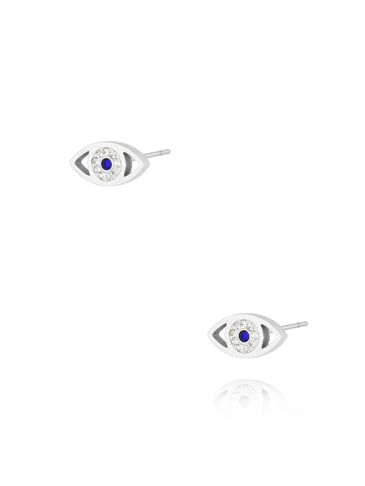 Kolczyki srebrne oczy Mini KSA1418