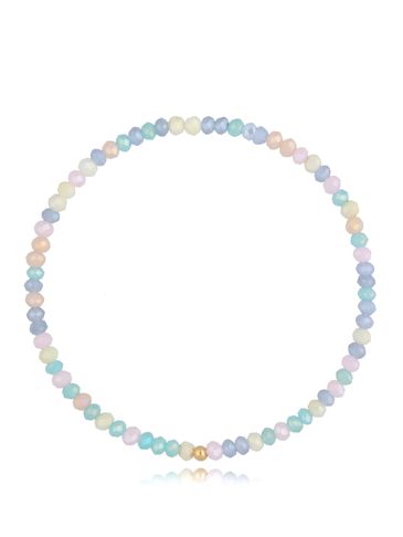 Bransoletka z kolorowymi kryształkami Basic Cristals BTW1474