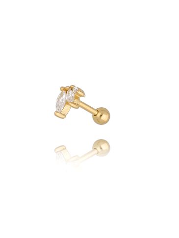 Kolczyk z cyrkonią Piercing KFA0058