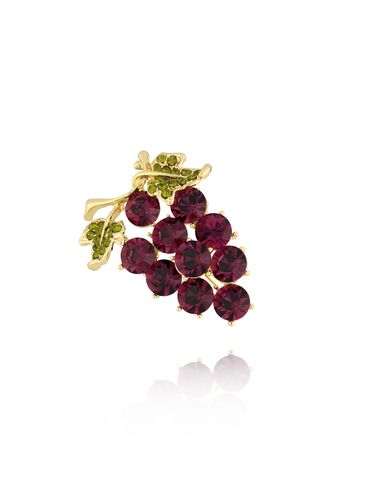 Broszka z winogronami Grape BRSS0107