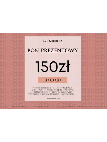 Bon Prezentowy 150 zł online do wydruku BON150